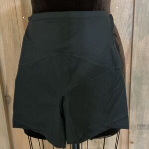 SPANX Black High-Rise Performance Shorts